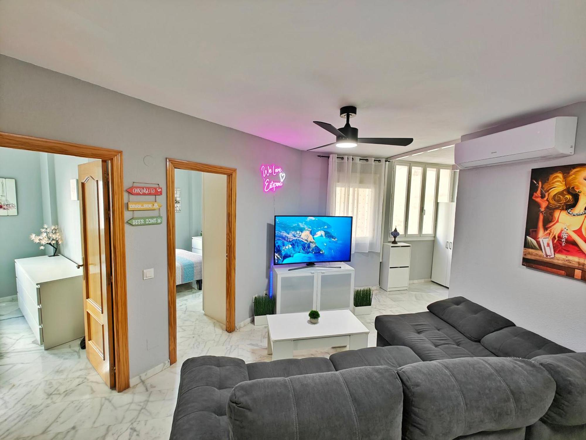 Moderno Piso Centrico 3 Habitaciones Junto Al Mar Y Parking Estepona Exterior foto